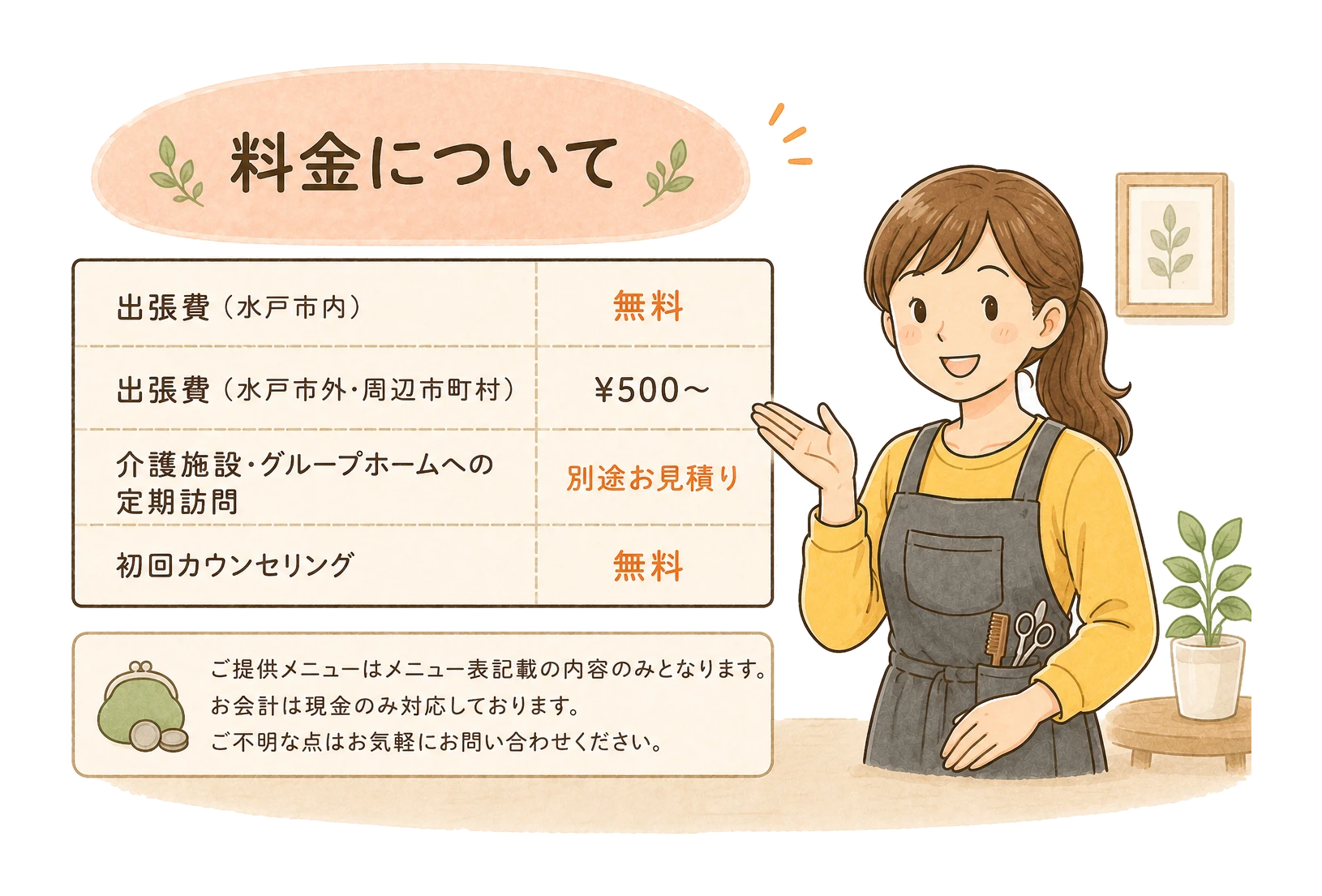 料金について